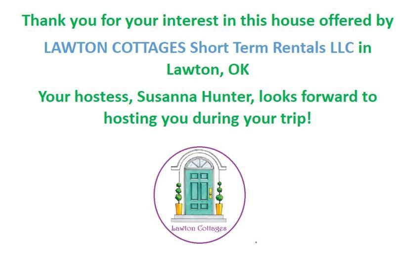 1 Mile To Fort Sill! The Carolebelle Cottage Sleeps 8 With Hottub,Grills,Firepit 로턴 외부 사진